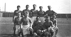 GRUPPORTRÄTT IDROTTSMÄN FOTBOLLSSPELARE
