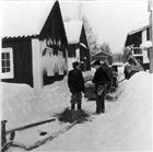 VINTERBILD FILMINSPELNING SKÅDESPELARE FRILUFTSMUSEUM FRILUFTSMUSEUM