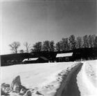 BOSTADSHUS BÅTSMANSTORP VINTERBILD