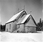 VINTERBILD FRILUFTSMUSEUM KYRKA