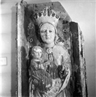 KYRKOINVENTARIE KYRKA HELGONSKULPTUR