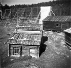 STALL KORNHÄSSJA FRILUFTSMUSEUM LOFTBOD BONDGÅRD