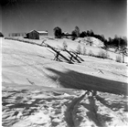 JORDBRUKSBEBYGGELSE HÖHÄSSJA VINTERBILD