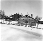 FRILUFTSMUSEUM TORP HÄRBRE SKOLA VINTERBILD