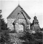 FRILUFTSMUSEUM STIGPORT KYRKA KLOCKSTAPEL