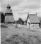 KYRKA FRILUFTSMUSEUM STIGPORT KLOCKSTAPEL