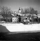 KIOSK UTHUS VINTERBILD STADSBEBYGGELSE