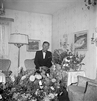 FÖDELSEDAGSFIRANDE BLOMMA MAN
