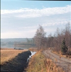 SJÖ VÄG LANDSKAPSVY