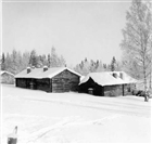 BONDGÅRD VINTERBILD FRILUFTSMUSEUM FRILUFTSMUSEUM