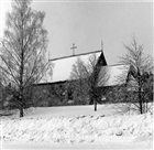 VINTERBILD FRILUFTSMUSEUM KYRKA
