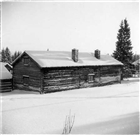 BONDGÅRD VINTERBILD FRILUFTSMUSEUM FRILUFTSMUSEUM