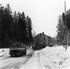 VINTERBILD FRILUFTSMUSEUM BOSTADSHUS