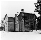 HEMBYGDSGÅRD BOSTADSHUS FOLKSKOLA LÄRARBOSTAD VINTERBILD