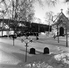 GRAVMONUMENT VINTERBILD KYRKA