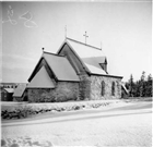 VINTERBILD FRILUFTSMUSEUM KYRKA