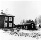 JORDBRUKSBEBYGGELSE VINTERBILD BONDGÅRD BOSTADSHUS