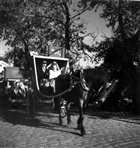 KORTEGE HÄST STADSGATA
