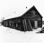 BOSTADSHUS BRUKSARBETARBOSTAD VINTERBILD