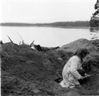 ARKEOLOGI ARKEOLOGISK UNDERSÖKNING SJÖ KVINNA STENÅLDERSBOPLATS