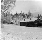 BONDGÅRD FRILUFTSMUSEUM VINTERBILD FRILUFTSMUSEUM