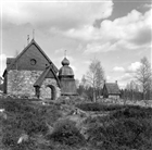 FRILUFTSMUSEUM KYRKA STIGPORT KLOCKSTAPEL