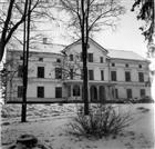 VINTERBILD SKOLA BOSTADSHUS BIL SKOLA