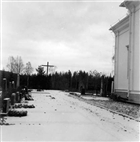 VINTERBILD KYRKA KYRKOGÅRD