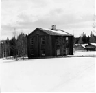 FRILUFTSMUSEUM VINTERBILD FOLKSKOLA LÄRARBOSTAD