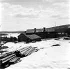 BONDGÅRD BOSTADSHUS HEMBYGDSGÅRD VINTERBILD