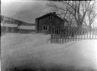 BOSTADSHUS BONDGÅRD LADUGÅRD VINTERBILD