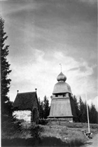 KYRKA FRILUFTSMUSEUM KLOCKSTAPEL STIGPORT