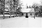 VINTERBILD FRILUFTSMUSEUM BOSTADSHUS HERRGÅRD