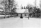 VINTERBILD BOSTADSHUS HERRGÅRD FRILUFTSMUSEUM