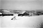 JORDBRUKSBEBYGGELSE KORNHÄSSJA VINTERBILD