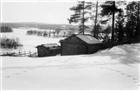 FRILUFTSMUSEUM VINTERBILD BONDGÅRD UTHUS