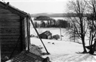 FRILUFTSMUSEUM VINTERBILD BONDGÅRD UTHUS