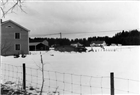 BONDGÅRD BYBEBYGGELSE VINTERBILD BOSTADSHUS