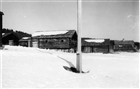 JORDBRUKSBEBYGGELSE UTHUS FRILUFTSMUSEUM BONDGÅRD VINTERBILD