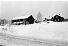 BOSTADSHUS BONDGÅRD VINTERBILD JORDBRUKSBEBYGGELSE