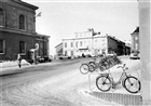 CYKEL TORG VINTERBILD