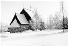 VINTERBILD FRILUFTSMUSEUM KYRKA