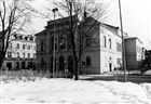 VINTERBILD STADSMOTIV TEATER