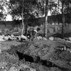 ARKEOLOGI GRAVFÄLT GRAVHÖG ARKEOLOGISK UNDERSÖKNING
