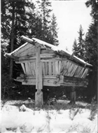 VINTERBILD FRILUFTSMUSEUM HÄRBRE