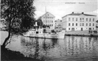 BÅT KANAL STADSVY