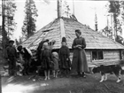 HUND SAMEFAMILJ KÅTA