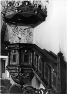 PREDIKSTOL KYRKOINTERIÖR KYRKA