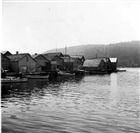 SJÖBOD FISKEBÅT BÅT FISKELÄGE FISKELÄGE