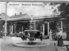 KVINNA MAN POJKE RESTAURANG